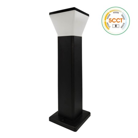 Wegeleuchte LED Quadratisch 9W - GARDEN - 5CCT - Aussenbereich 56,5 cm