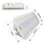 4W LED Notlicht Decke + Option - IP20 - 6500K