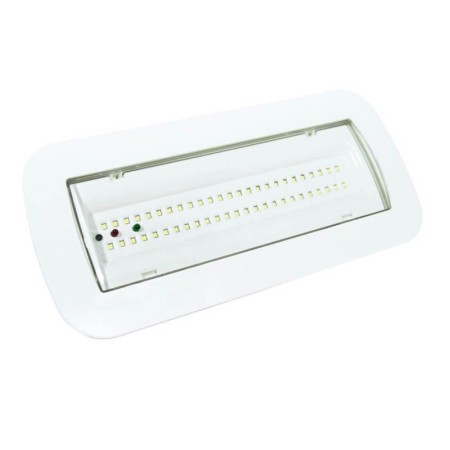 4W LED Notlicht Decke + Option + Kit Dauerlicht - IP65 6000K