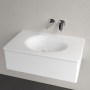 Villeroy & Boch Antao Schrankwaschtisch 80 x 50 cm, ohne Überlauf und ohne Hahnloch