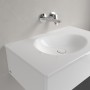 Villeroy & Boch Antao Schrankwaschtisch 80 x 50 cm, ohne Überlauf und ohne Hahnloch