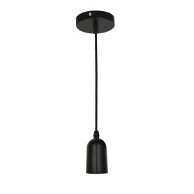Hängelampe - VINTAGE SCHWARZ - für E27 Hängelampe - VINTAGE SCHWARZ - für E27