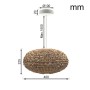 Lampe Suspendue - RATTAN MEDAN - pour LED E27