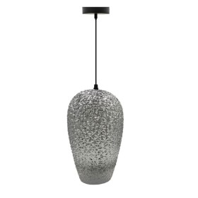 LED-Filament-Hängeleuchte - SILVER SMOKE - 4W - Bernstein