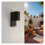 LED-Wandleuchte Innen und Aussen - IP65 - GU10 - Mit PIR-Bewegungssensor