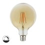 8W LED Lampe E27 Glühfaden Vintage G125 - Dimmbar 1800K