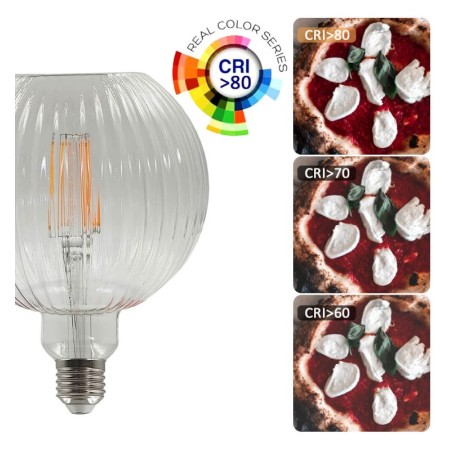 Dekorative LED-Filamentlampe 7W E27 - Bernstein