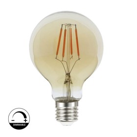 Glühfaden LED Lampe 6W E27 G80 Vintage Gold - Dimmbar Glühfaden LED Lampe 6W E27 G80 Vintage Gold - Dimmbar