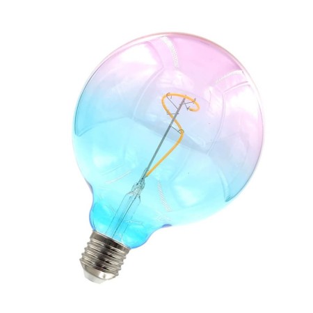 LED-Filament-Glühbirne - ORCHIDEA - 4W E27 - G125 - Bernstein