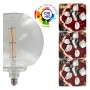 LED-Filamentlampe -GLOBE- Dekorativ 7W E27 - Bernstein