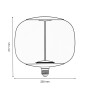 LED-Filamentlampe Rauchglas BIG - 4W E27 - T220 - Bernstein