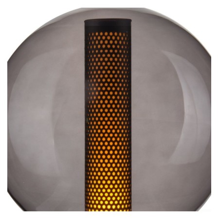 LED-Lampe - Modern - Glas - Weicher Rauch - 4W - E27 - G125