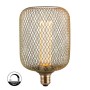 LED-Lampe - Modernes GOLD Metall - 4W - E27 - Dimmbar