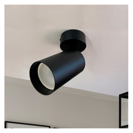 Orientierbare Deckenleuchte - HOORN SCHWARZ - für eine GU10-Lampe