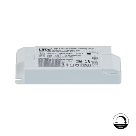 Driver Lifud – Dimmbar TRIAC – Für LED-Leuchten bis zu 30W – Kein Flimmern – Ausgang 9–42V DC 400–750mA Driver Lifud – Dimmbar TRIAC – Für LED-Leuchten bis zu 30W – Kein Flimmern – Ausgang 9–42V DC 400–750mA