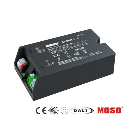 LED-Treiber MOSO 80W - Serie U5 - DALI-2 dimmbar und programmierbar - ENEC25 - 5 Jahre Garantie