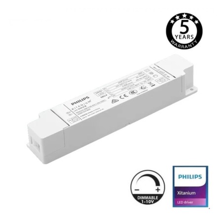 Philips Xitanium Treiber 40W - Dimmbar - 1-10V - 900mA - 5 Jahre Garantie