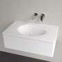 Villeroy & Boch Antao Schrankwaschtisch 80 x 50 cm, ohne Überlauf und ohne Hahnloch