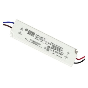 Netzteil PROFESSIONELLE 5V 25W 5A - MEANWELL - IP67 - TÜV Netzteil PROFESSIONELLE 5V 25W 5A - MEANWELL - IP67 - TÜV