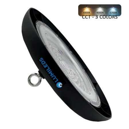 Industrielle LED-Hallenleuchte 150W UFO - NEW TITAN CCT - CHIP LUMILEDS SMD 2835