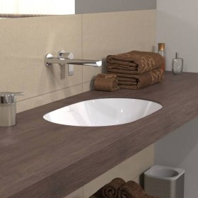 Villeroy & Boch Architectura Unterbauwaschbecken 63 x 43 cm oval, mit Überlauf, ungeschliffen