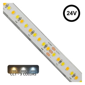 LED-Streifen 24V | 240xLED/m | 5m | SMD2025 | CCT | 10W/M | IP20 LED-Streifen 24V | 240xLED/m | 5m | SMD2025 | CCT | 10W/M | IP20