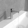 Villeroy & Boch Conum Einhebel-Waschtischarmatur mit Zugstangen-Ablaufgarnitur