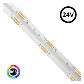 LED-Streifen 24V RGB | 5m | COB | 630LED/m | 15W/M | IP20 LED-Streifen 24V RGB | 5m | COB | 630LED/m | 15W/M | IP20
