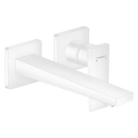 hansgrohe Metropol Einhebel-Waschtischmischer Unterputz mit Hebelgriff und Auslauf 22,5 cm für Wandmontage