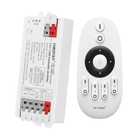 Pack LED-CCT-Controller 12-24V + Fernbedienung - 2,4GHz