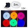 LED Stripe Neon Rot LED 6mm 12V + Stromversorgung