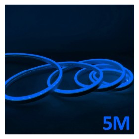 LED-Neon - 5 Meter - BLAU - 6mm LED - 12V - Schnitt 2,5cm LED-Neon - 5 Meter - BLAU - 6mm LED - 12V - Schnitt 2,5cm
