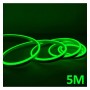 LED-Neon - 5 Meter - GRÜN - 6mm LED - 12V - Schnitt 2,5cm