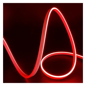 Flexibles LED-Neonlicht 24V 13W/m - 50-Meter-Rolle - Speziell für Schilder - 6x12mm - Schneidbar alle 1cm - Rot Flexibles LED-Neonlicht 24V 13W/m - 50-Meter-Rolle - Speziell für Schilder - 6x12mm - Schneidbar alle 1cm - Rot