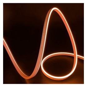 Flexibles Neon-LED 24V 13W/m – 50M Rolle – Speziell für Beschilderung – 6x12mm – Schneidbar alle 1cm – Orange Flexibles Neon-LED 24V 13W/m – 50M Rolle – Speziell für Beschilderung – 6x12mm – Schneidbar alle 1cm – Orange