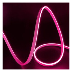 Flexibles Neon-LED 24V 13W/m – 50M Rolle – Speziell für Beschilderung – 6x12mm – Schneidbar alle 1cm – Rosa Flexibles Neon-LED 24V 13W/m – 50M Rolle – Speziell für Beschilderung – 6x12mm – Schneidbar alle 1cm – Rosa