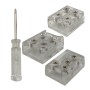 KIT-Steckverbinder für COB + SMD + Schraubendreher LED-Streifen - 10mm - IP20