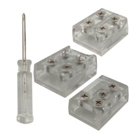 KIT-Steckverbinder für COB + SMD + Schraubendreher LED-Streifen - 10mm - IP20