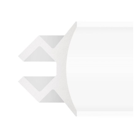 Polystyrol-Formteil - Doppelter Lichtbogen - für LED-Streifen - 2 Meter