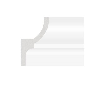 Polystyrol-Leiste - Klassisch - für LED-Streifen - 2 Meter