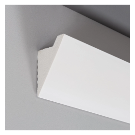 Polystyrol-Rahmen - gewinkelt für LED-Streifen - 2 Meter