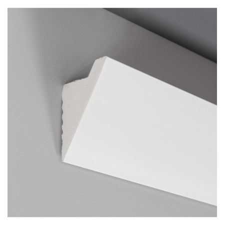 Polystyrol-Rahmen - gewinkelt für LED-Streifen - 2 Meter