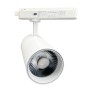 LED-Scheinwerfer 40W - 34W NEW MAYA Weiss Einkreis-Schienensystem - CCT - CRI+92 - UGR13 - 120Lm/W