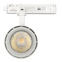 LED-Schienenstrahler 40W - 28W ODENSE Weiss für Einphasen-Stromschiene - CCT - CRI+92 - UGR13 - 24º