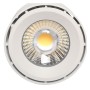 LED-Schienenstrahler 40W - 28W ODENSE Weiss für Einphasen-Stromschiene - CCT - CRI+92 - UGR13 - 24º