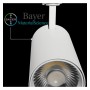 LED-Spot 40W - 30W NEW MAYA Weiss Dreiphasenschienen - CCT - CRI+92 - UGR13 - HOHE LUMEN