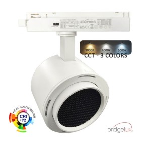 LED-Strahler - 1-Phasen- 40W-34W - ROME - GxTronic-Treiber - Einstellbare Optik 24º-60º -UGR13- CCT LED-Strahler - 1-Phasen- 40W-34W - ROME - GxTronic-Treiber - Einstellbare Optik 24º-60º -UGR13- CCT