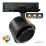 LED-Strahler - Dreiphasig - 40W-30W - ROME Schwarz - GxTronic-Treiber - Einstellbare Optik 24º-60º -UGR13- CCT
