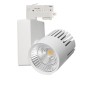 LED-Strahler 40W GRAZ Weiss Bridgelux-Chip 3CCT - Dreiphasenschiene - 4400Lm - CRI +98