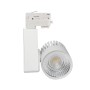 LED-Strahler 40W GRAZ Weiss Bridgelux-Chip 3CCT - Dreiphasenschiene - 4400Lm - CRI +98